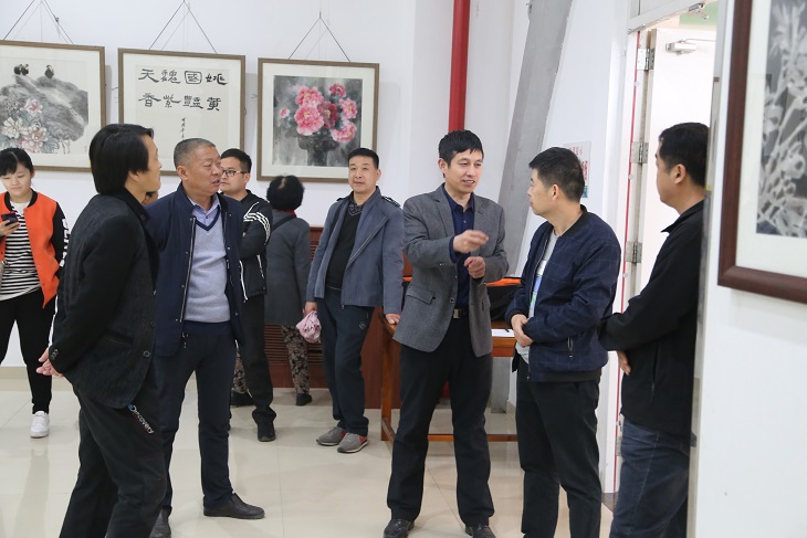 缩小.2018-4-13上午牡丹区精品书画展在菏泽市图书馆开幕 (14).jpg